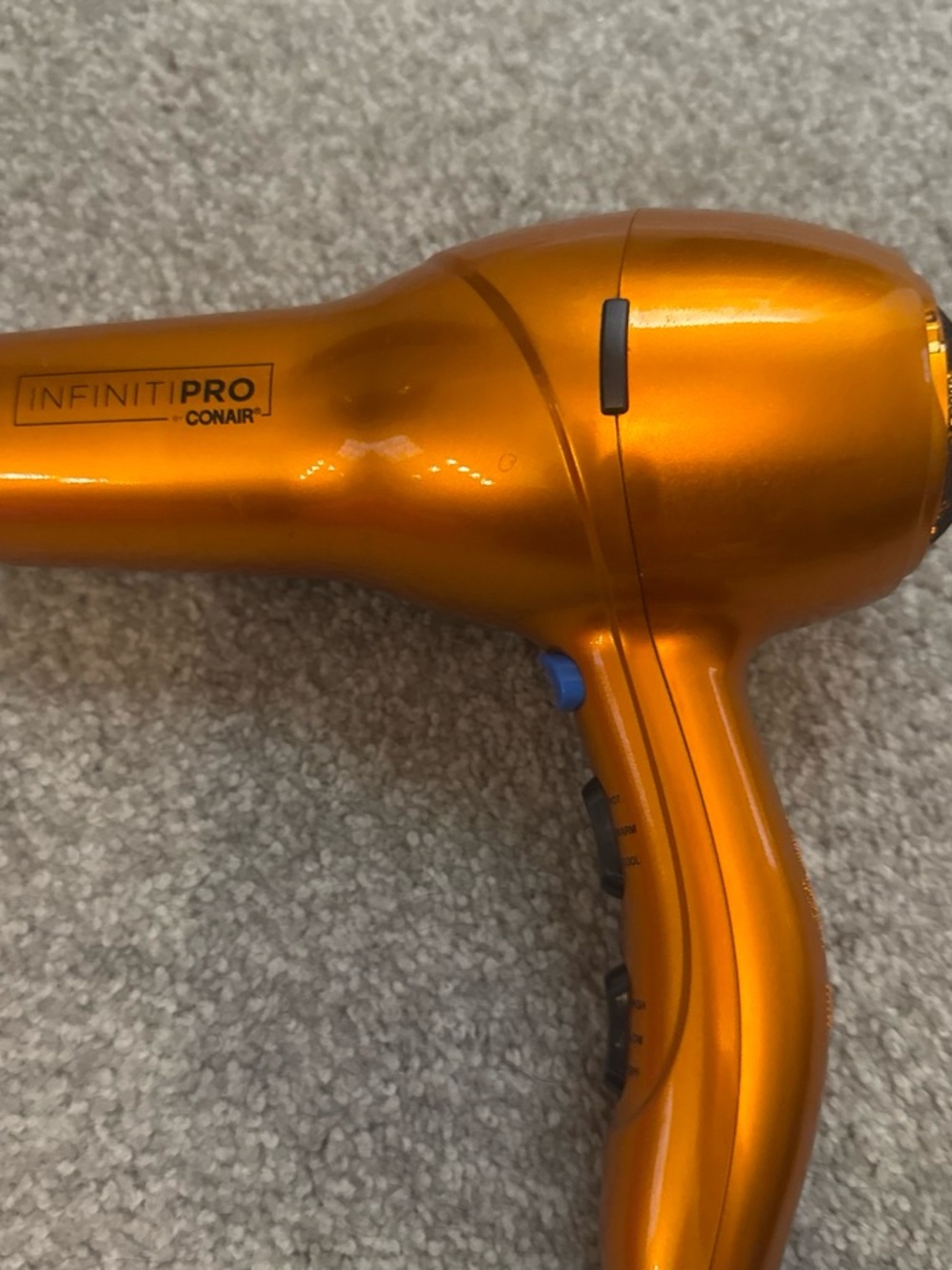 Conair InfinitiPro Orange Hair Dryer